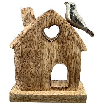 Haus mit Vogel klein