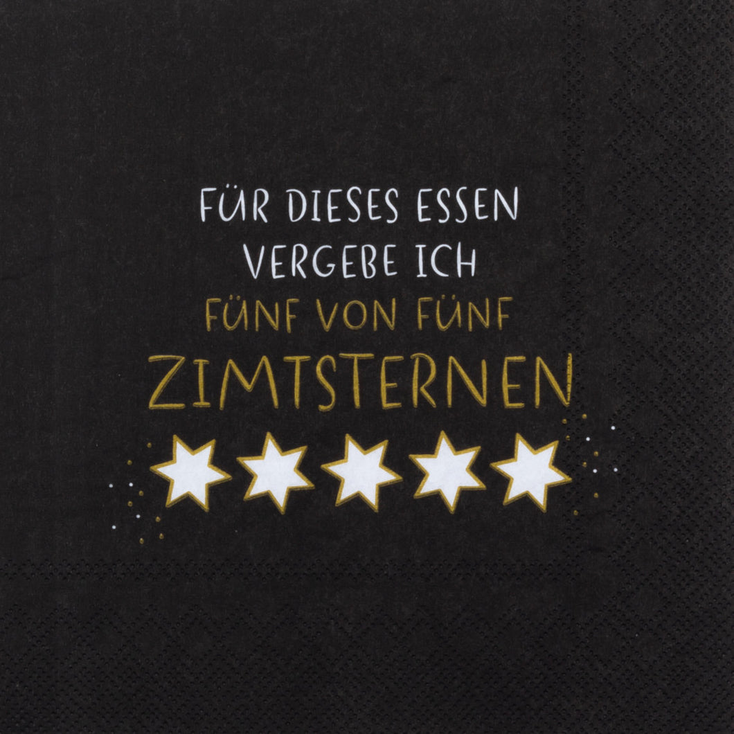 Serviette Räder „Zimtsterne“