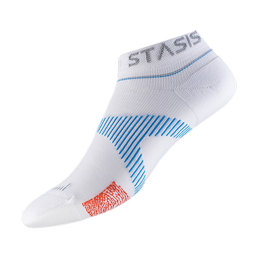 VOXX STASIS ATHLETIC NO-SHOW Weiss