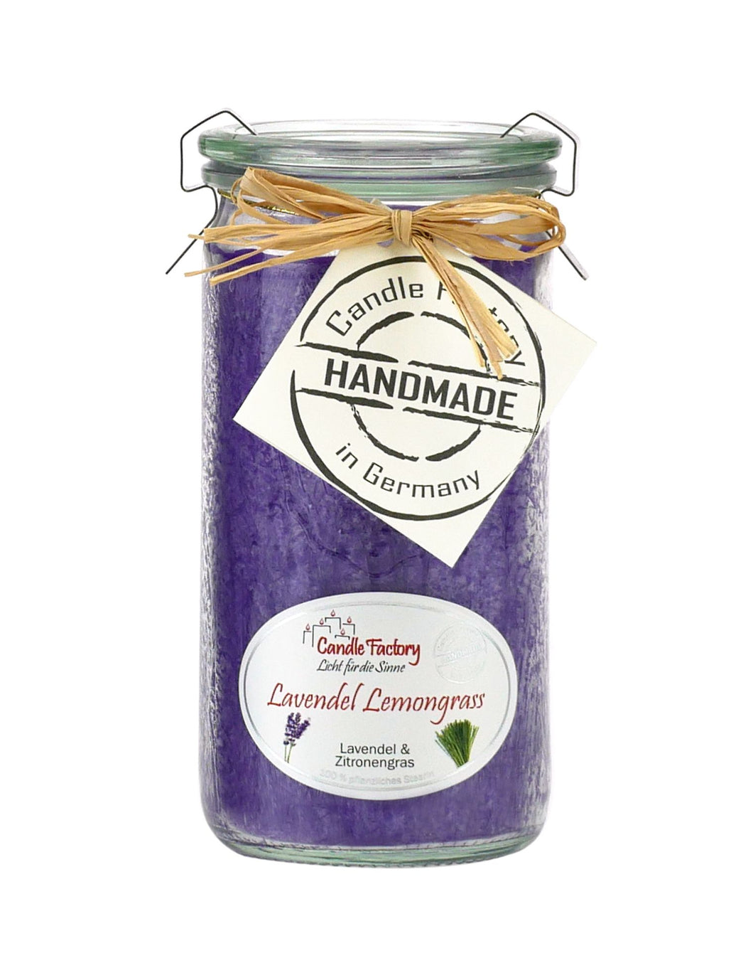 Duftkerze Lavendel Lemongrass